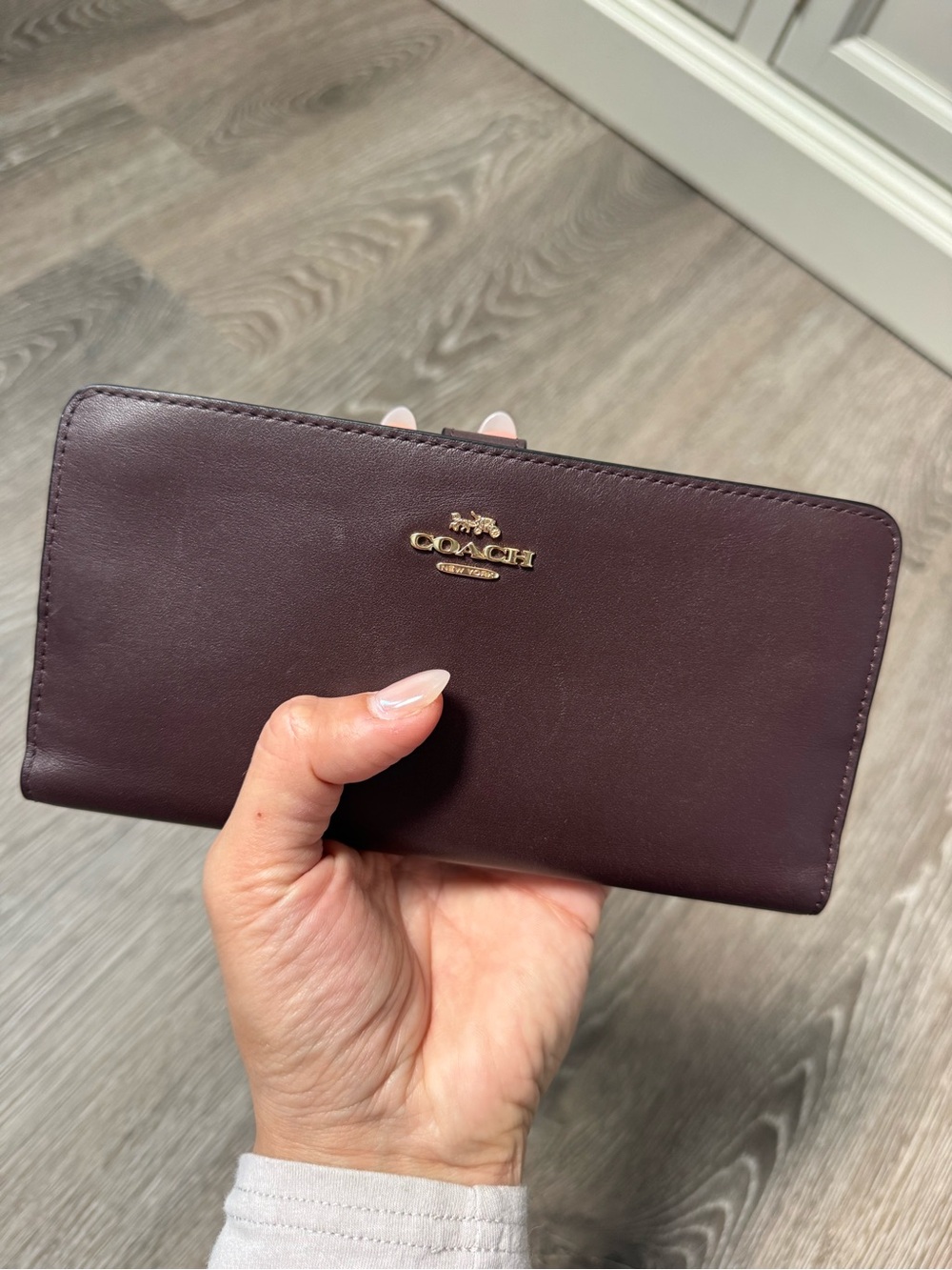 Coach Zip Snap Wallet